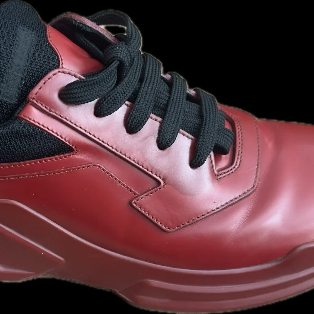 PRADA Leather POLARIUS Sneakers -( #43/#8) - Picture 3 of 13